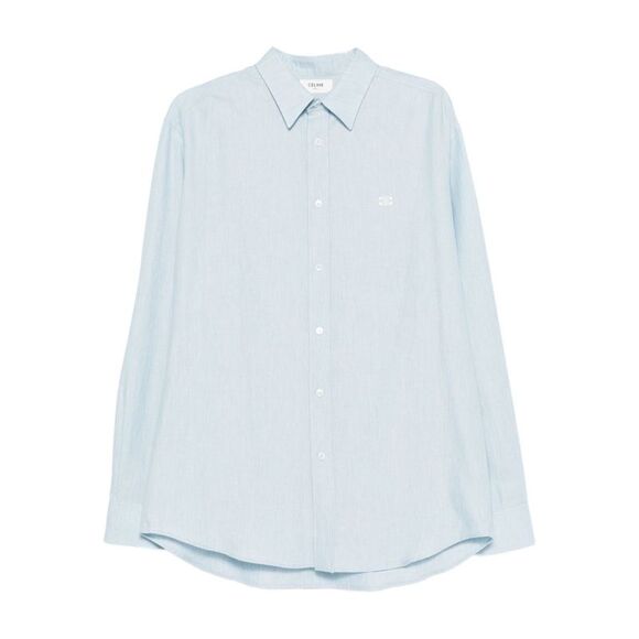 Celine Men M/L, Logo Piccolo Camicia - Picture 1 of 5